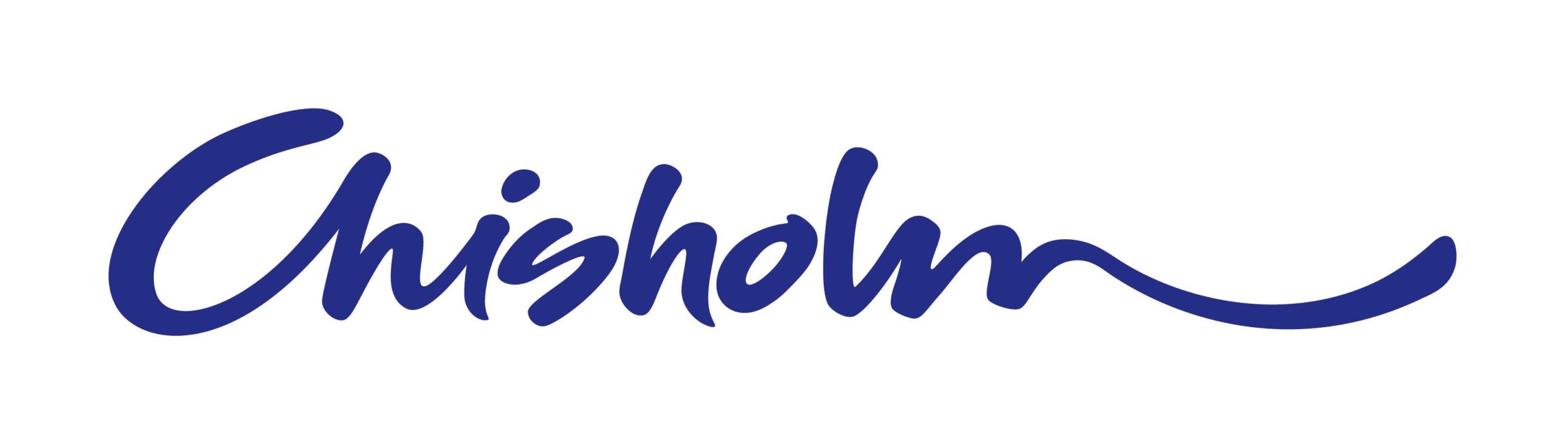 2021 Chisholm logo CMYK blue scaled v3